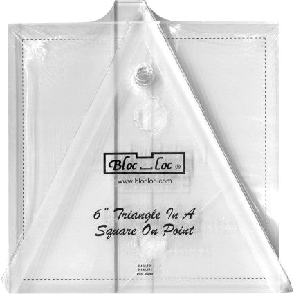Bloc Loc Triangle-in-a-Square ruler set