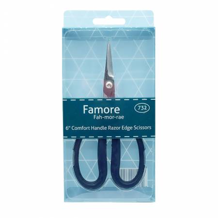 6" Comfort Handle Razor Edge Scissors by Famore