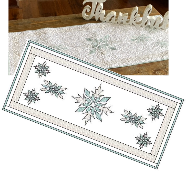 Frost Table Runner