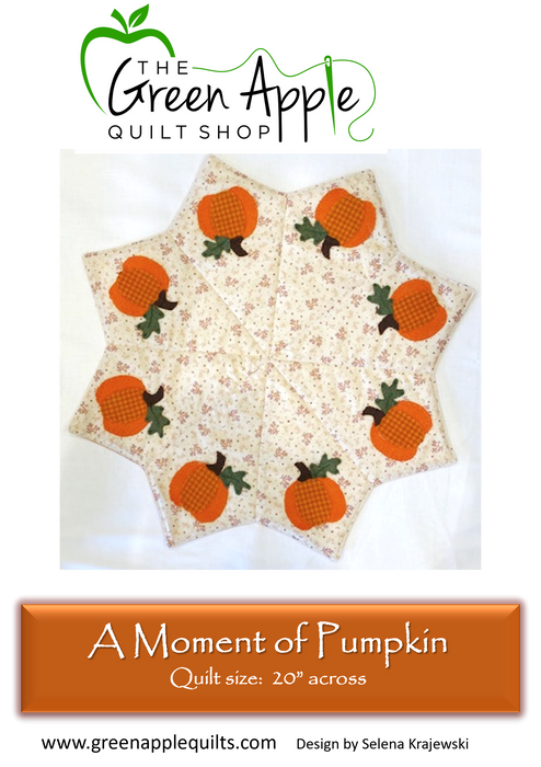 A Moment of Pumpkin - A Table Topper Pattern