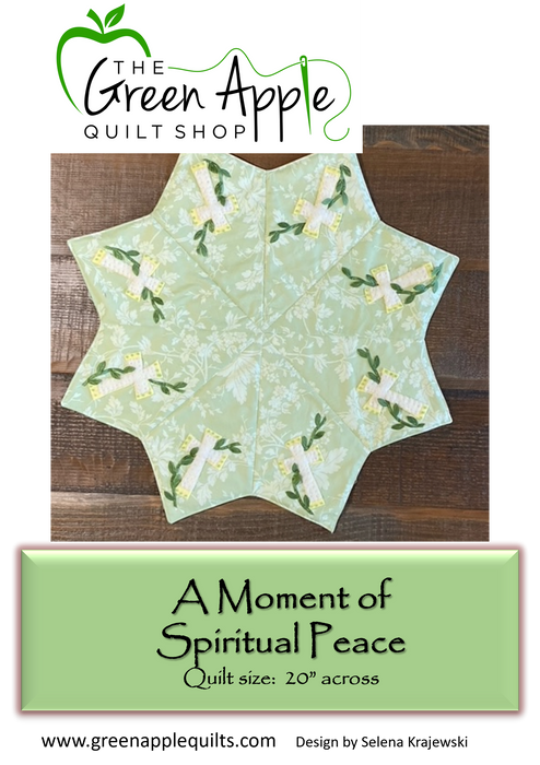 A Moment of Spiritual Peace - A Table Topper Pattern