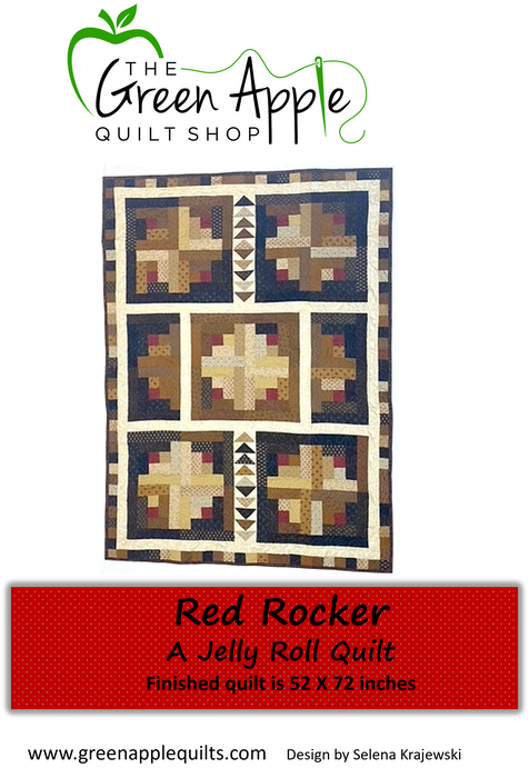 Red Rocker - A Jelly Roll Pattern