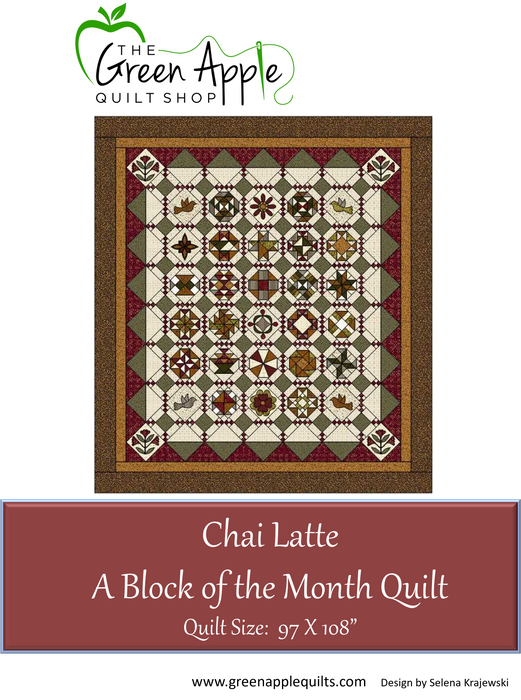 Chai Latte - An Oversized Queen Quilt