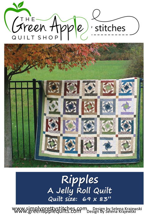 Ripples - A Jelly Roll Pattern