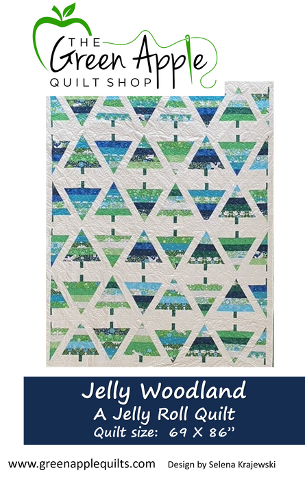 Jelly Woodland - A Jelly Roll Quilt