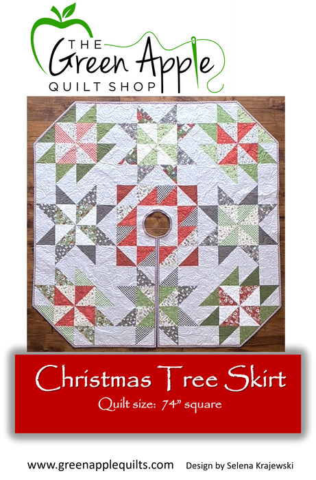 Christmas tree skirt - A Layer Cake Pattern