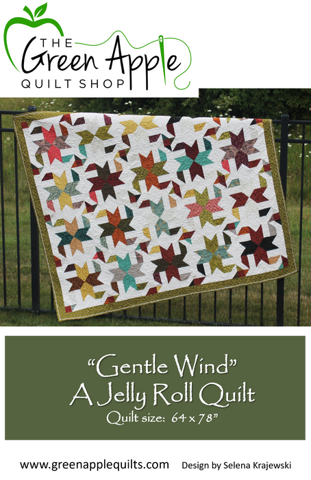 Gentle Wind - A Jelly Roll Quilt