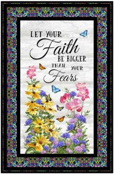 Faith Over Fear - A Wall Hanging