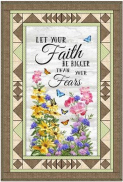 Faith Over Fear - A Wall Hanging