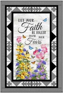 Faith Over Fear - A Wall Hanging